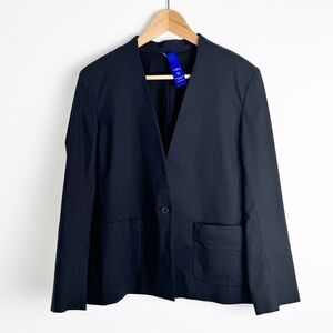 Kit and Ace Men’s one button blazer black